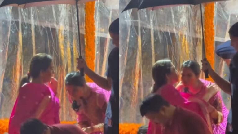 Nita Ambani shares a warm hug with Radhika Merchant during Ganpati festivities. Watch | Trending